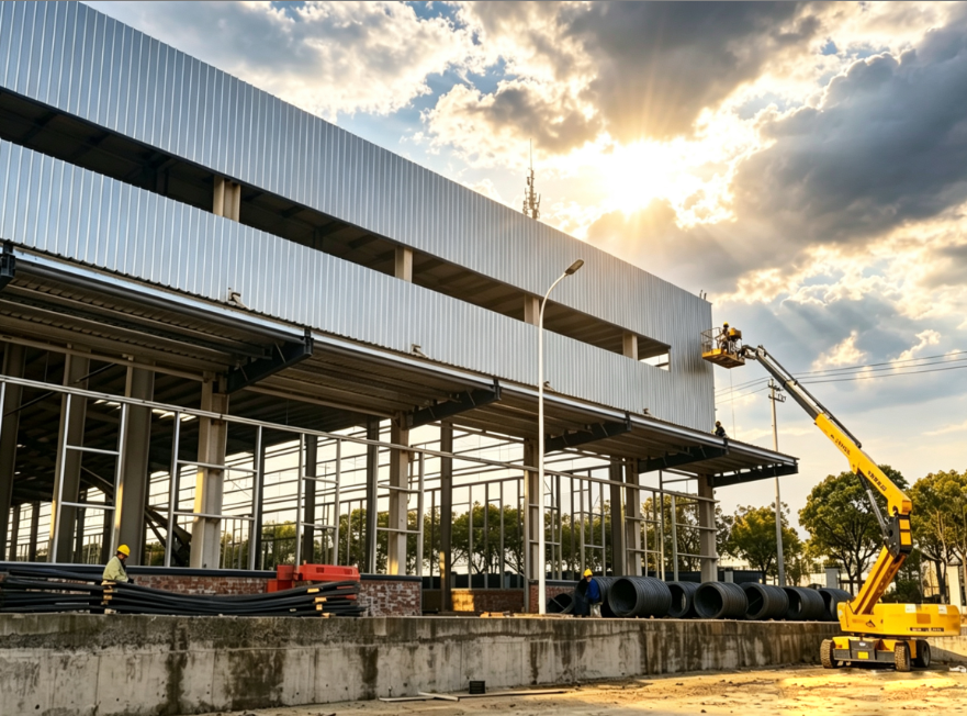 钢铁与汗水交织的春天 